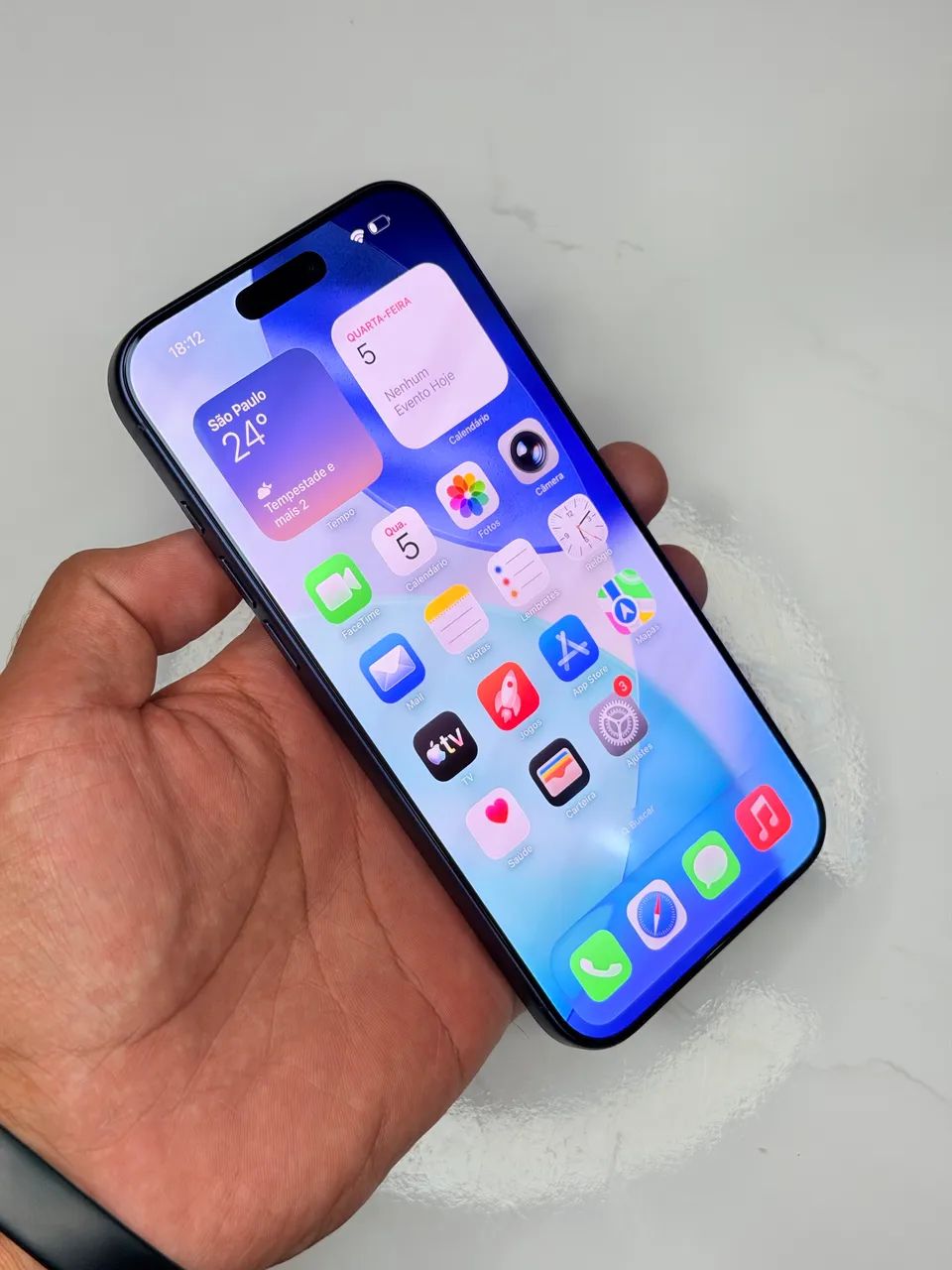 iPhone 17 Pro Max 256gb - Azul (Garantia Apple 08/27) - Foto 4