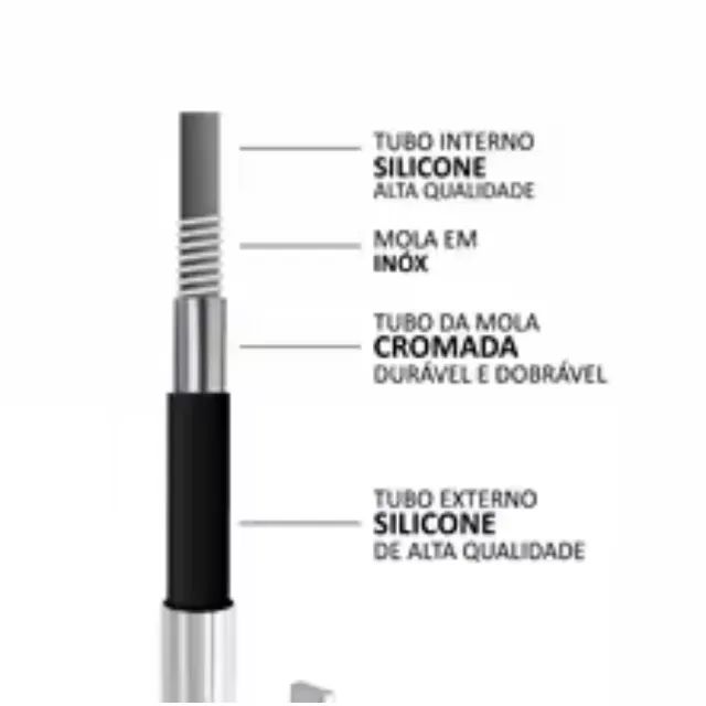 TORNEIRA GOURMET INOX PRATA COM ROTAÇÃO 360° - Foto 5