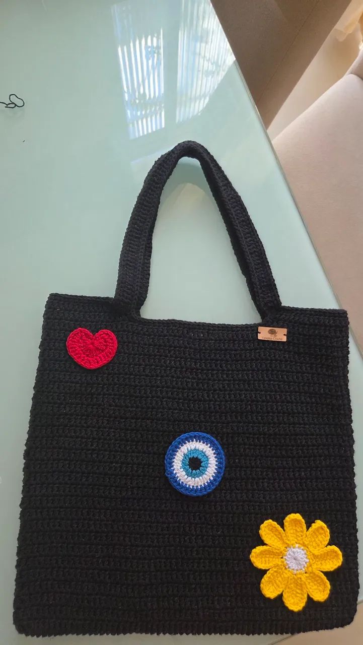 Bolsa de Crochê ? - Foto 3