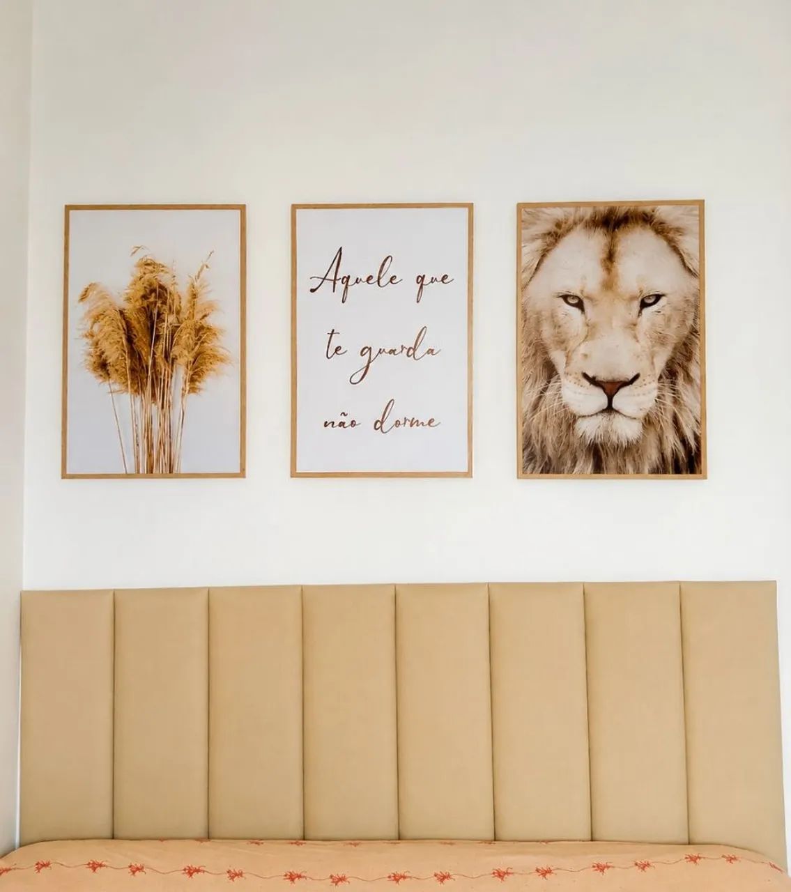 Kit quadro e kit cabeceira casal
