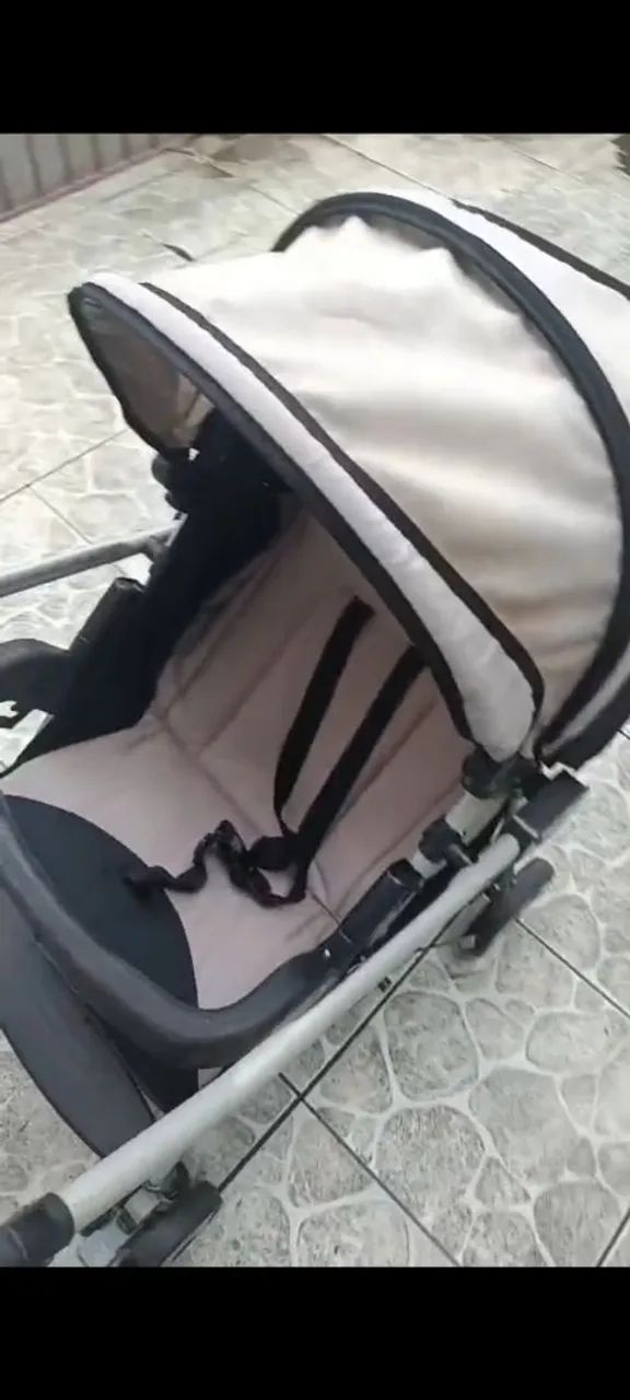 Carrinho de bebê da burigotto  - Foto 3