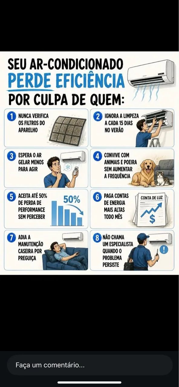 Limpeza de ar condicionado a partir de 99,90 - Foto 2