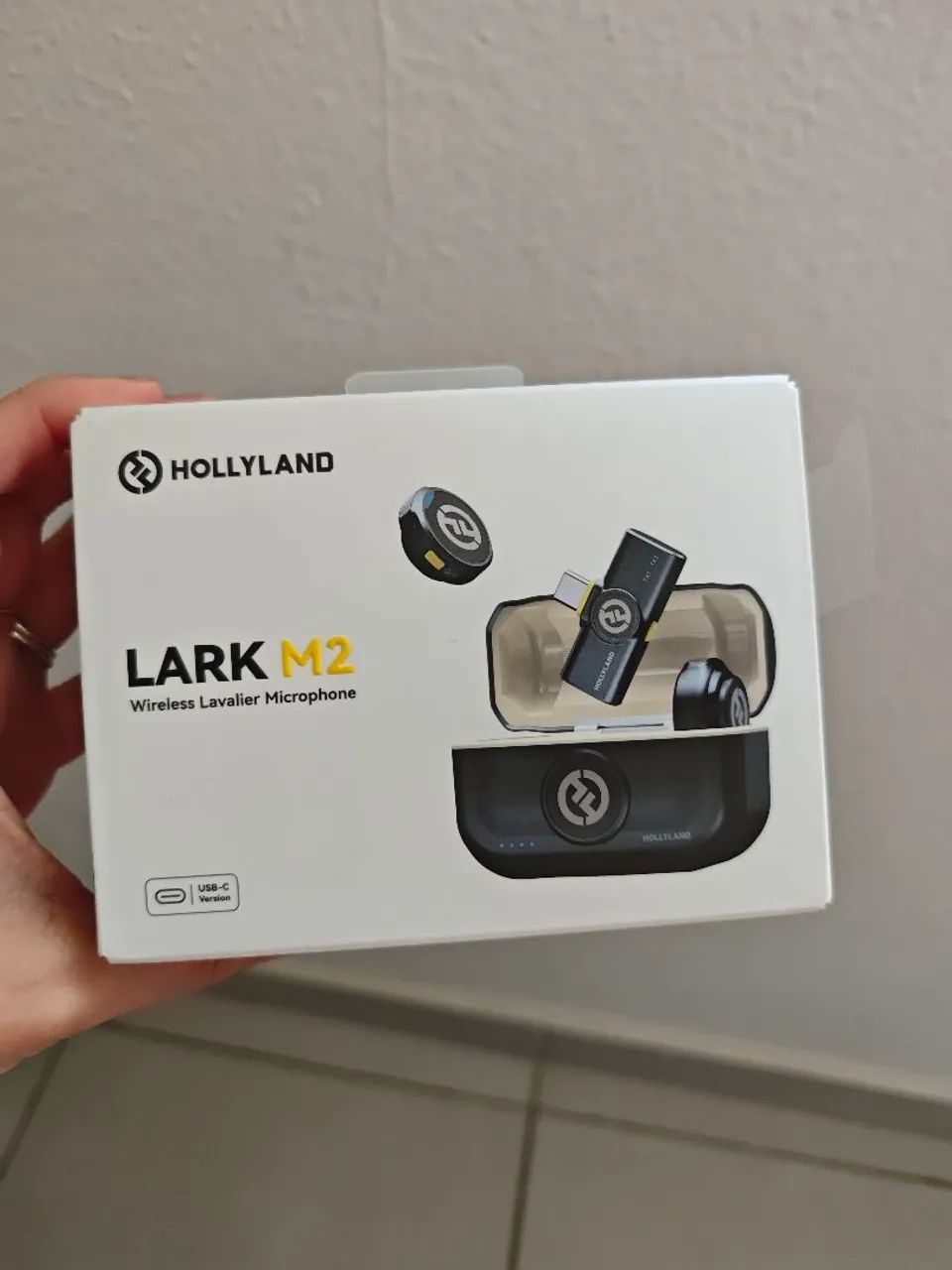 Caixa microfone hollyland