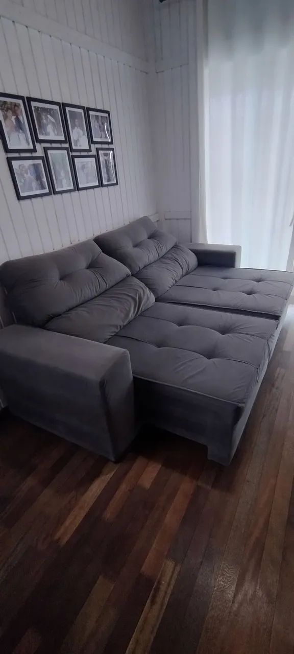 Sofá Retrátil e reclinável 2 lugares - Foto 5