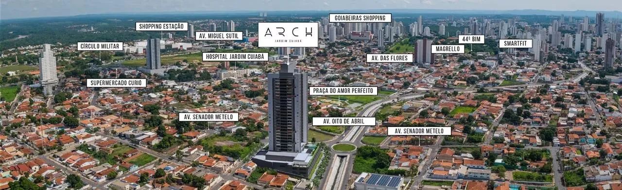 Ágio Apartamento Condomínio ARCH ,  Ao lado Arena Pantanal - Foto 3