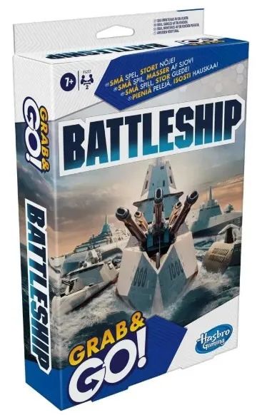 Battleship Grab & Go - Batalha Naval - Jogo de Tabuleiro - Board Game