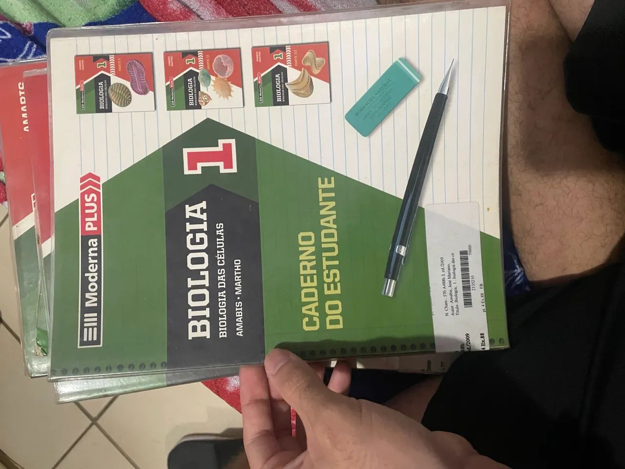 kit Moderna Plus - Biologia 1 - Amabis e Martho | perfeito estado - Foto 2
