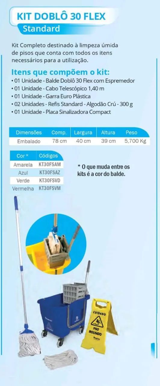 Kit Mop completo 