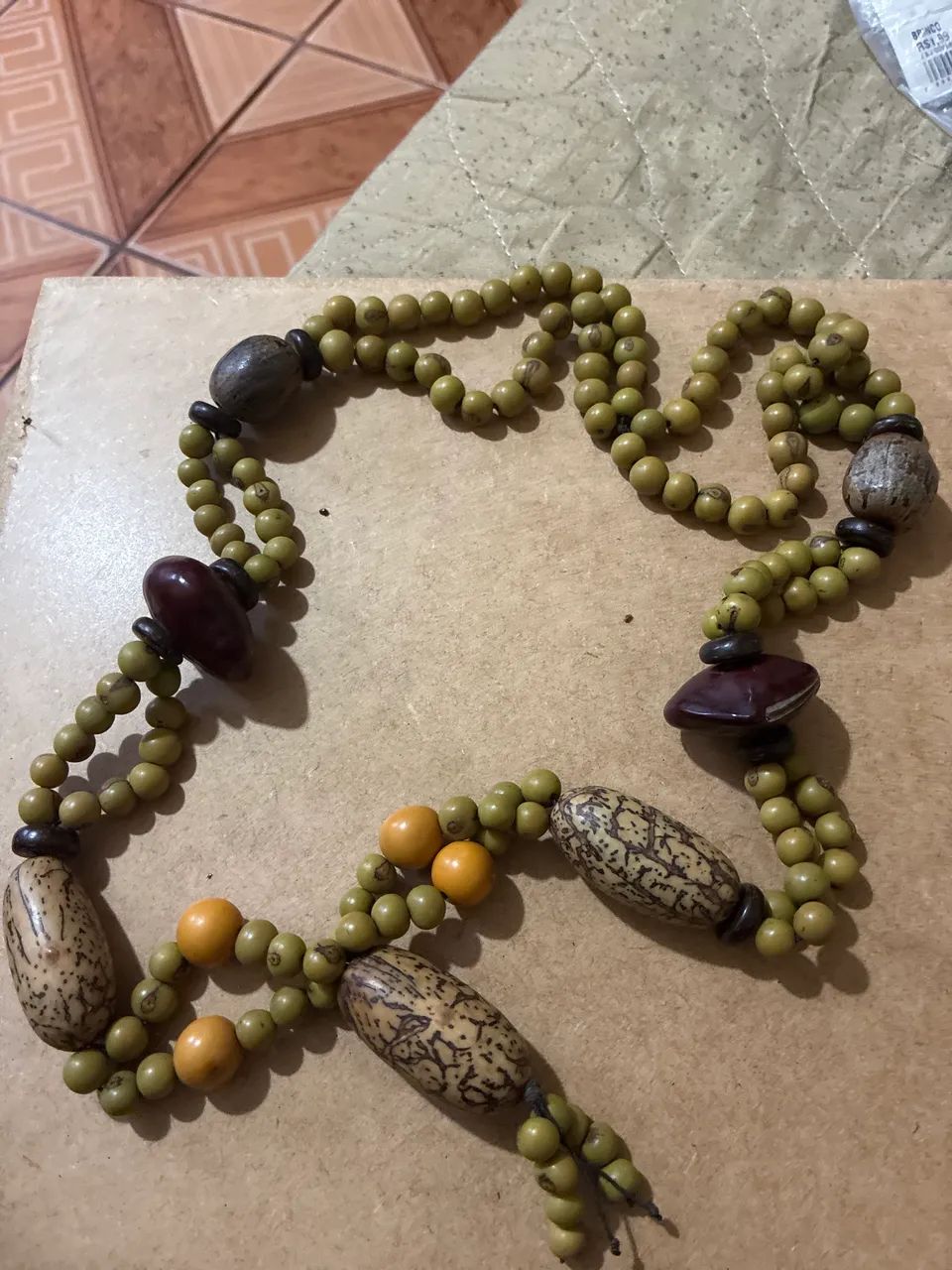 Colar de semente 