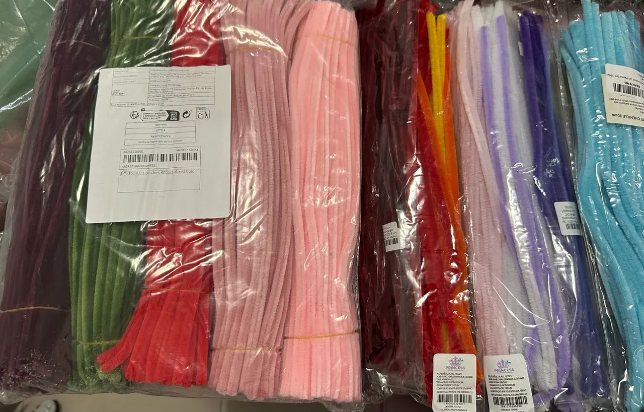 Hastes de chenille (limpador de cachimbo) - Foto 5