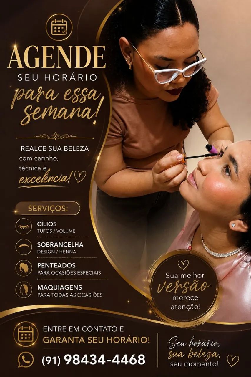 Atendimento de maquiagem 