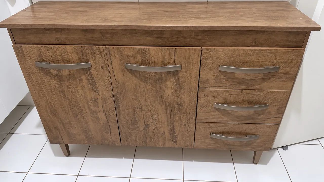 Balcão cozinha e armário 