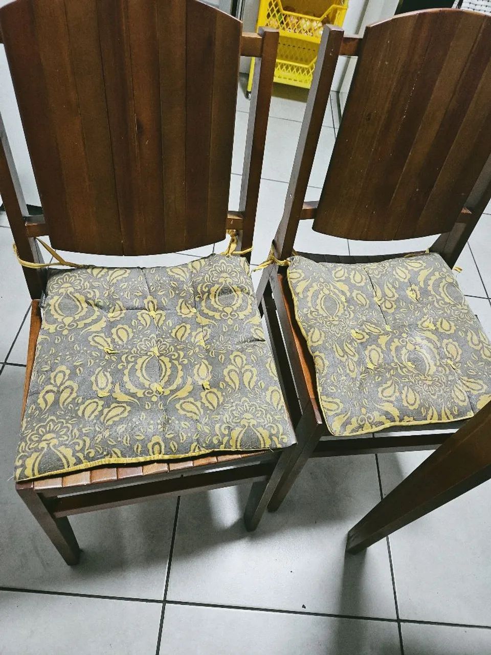 Mesa de Jantar Extensível + 4 Cadeiras com Almofadas - Foto 4