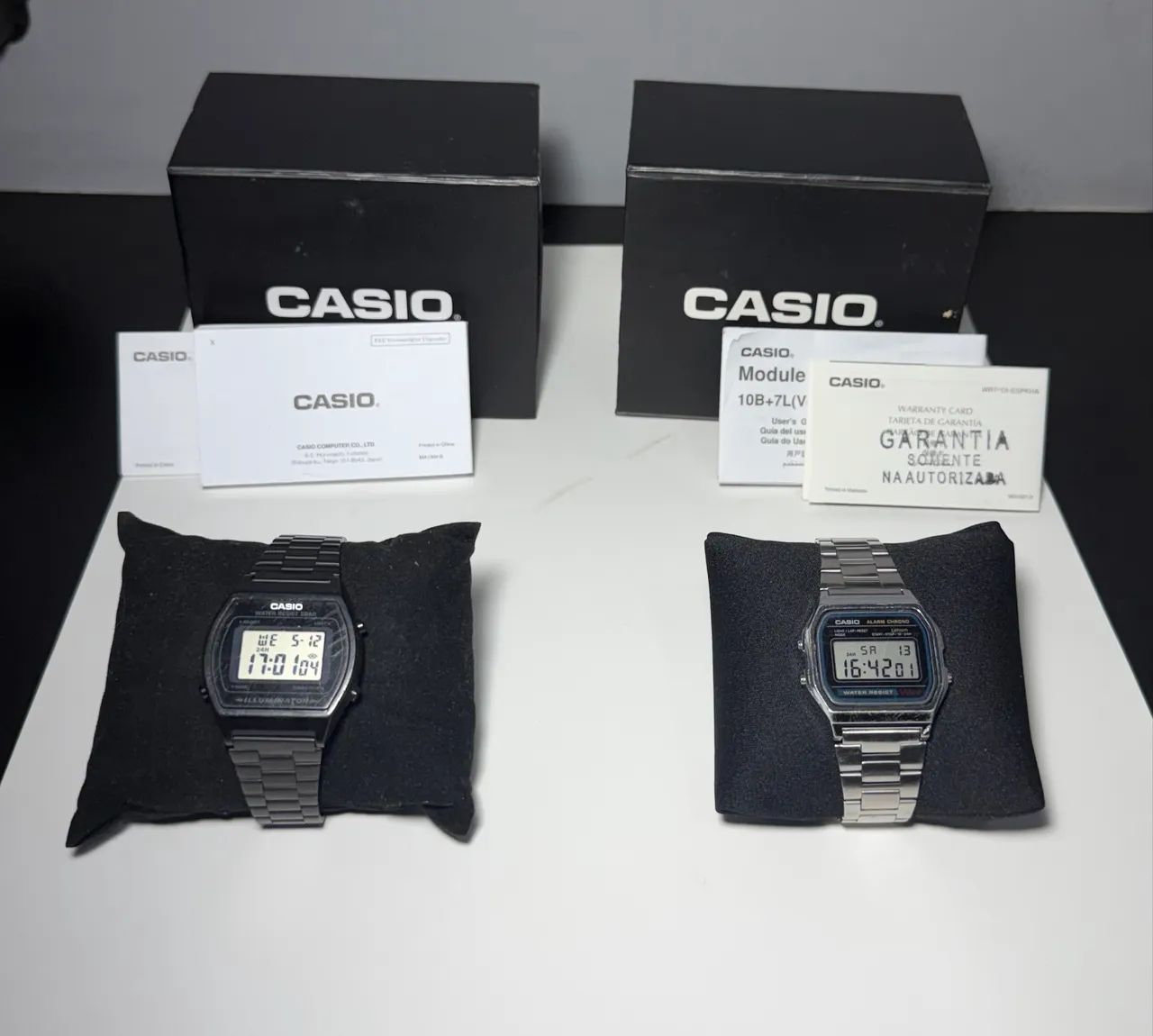 Relógios Cássio Vintage (Preço de cada modelo nas informações$