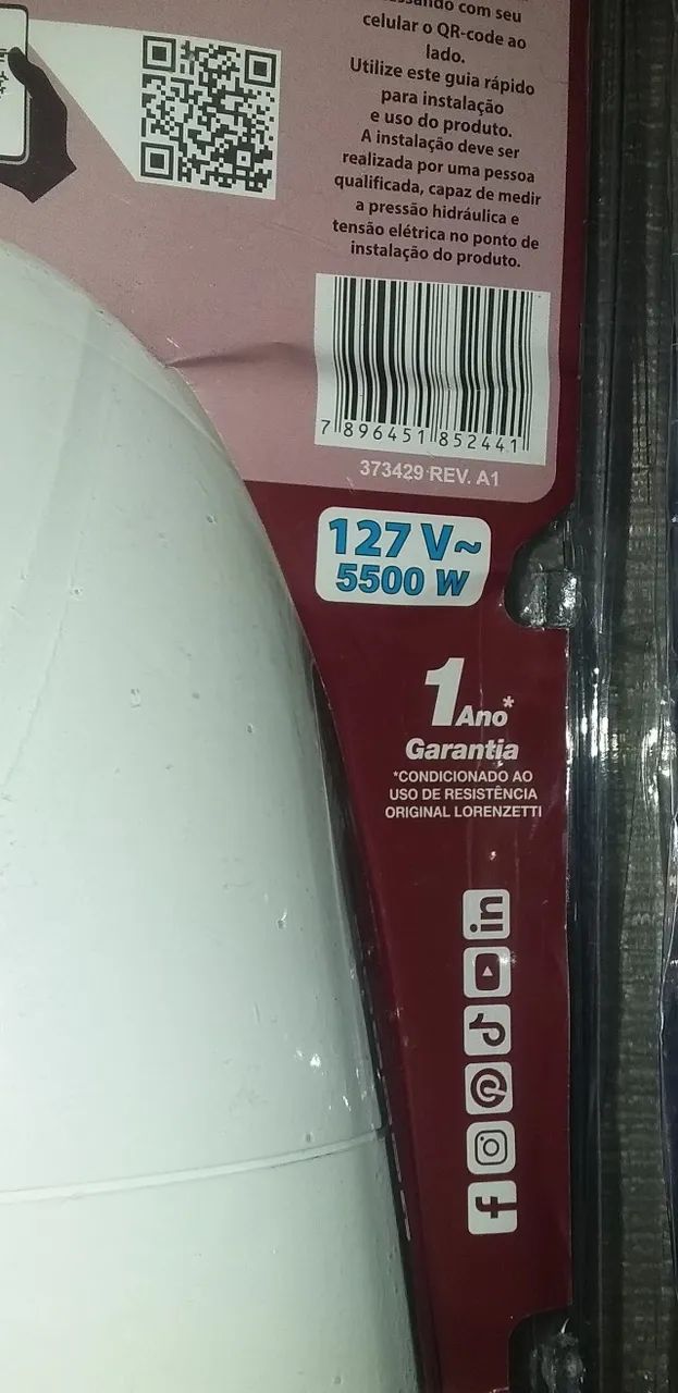 Troco Ducha Top Jet Lorenzetti 127v Nova - Foto 3