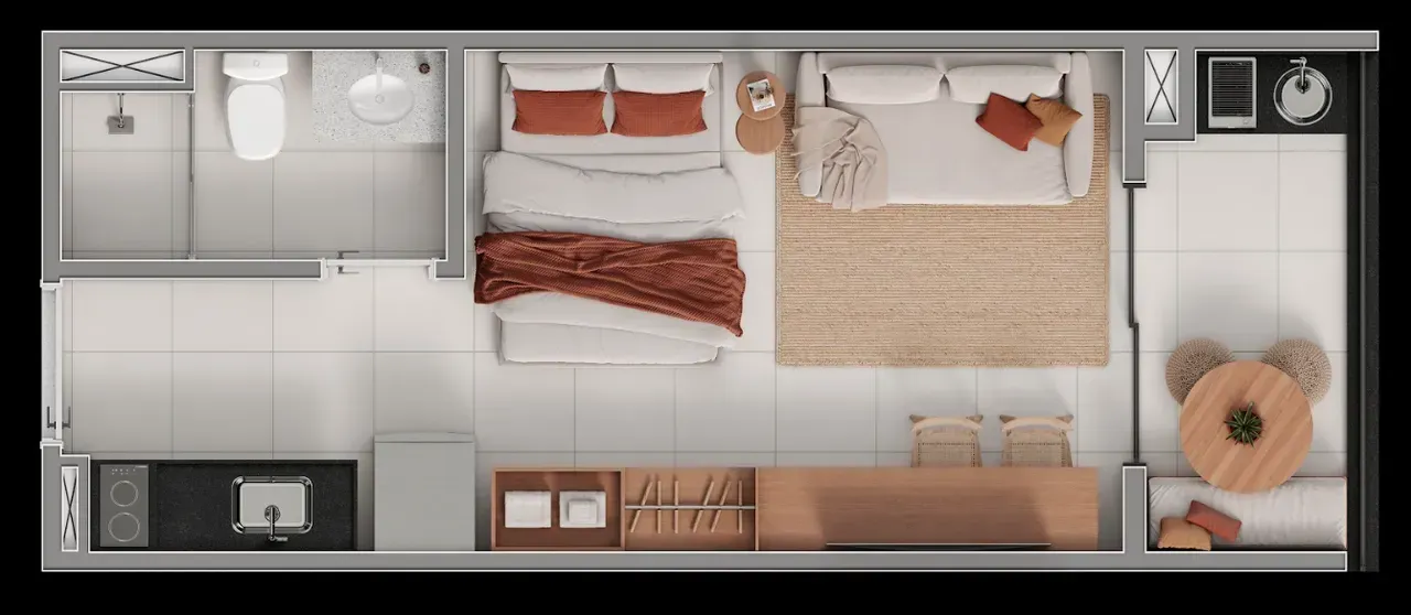 PLANTA 24m²