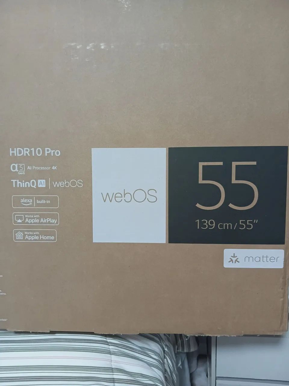 Smart TV LG UHD 4K 55' - Foto 2
