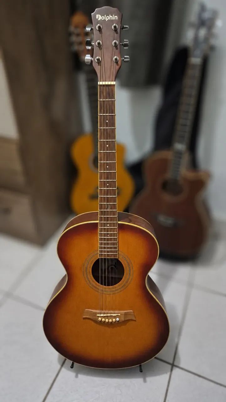 Violão aço Dolphin