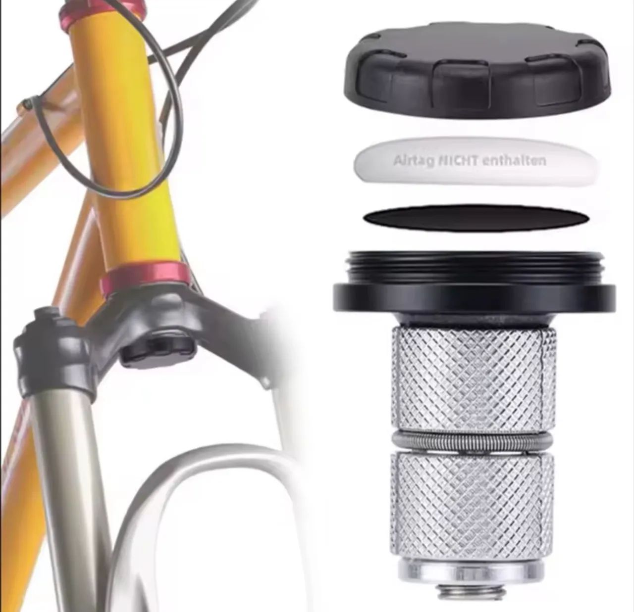 Suporte para airtag bicicleta - Foto 4