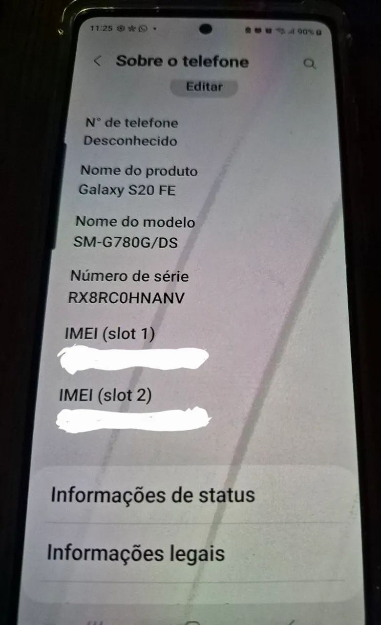 Galaxy S20 FE 128GB Roxo/Lavanda - impecavel Sem Riscos + Caixa E Manual Original + chave  - Foto 5