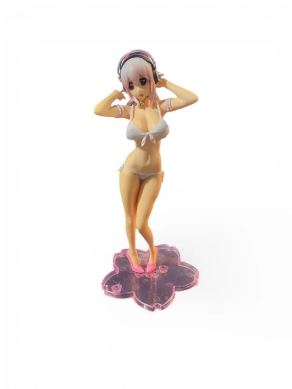 Boneca De Anime Hatsune Miku Sakura Rosa Figura De Ação Modelo De Brinquedo Sonoko Bandai