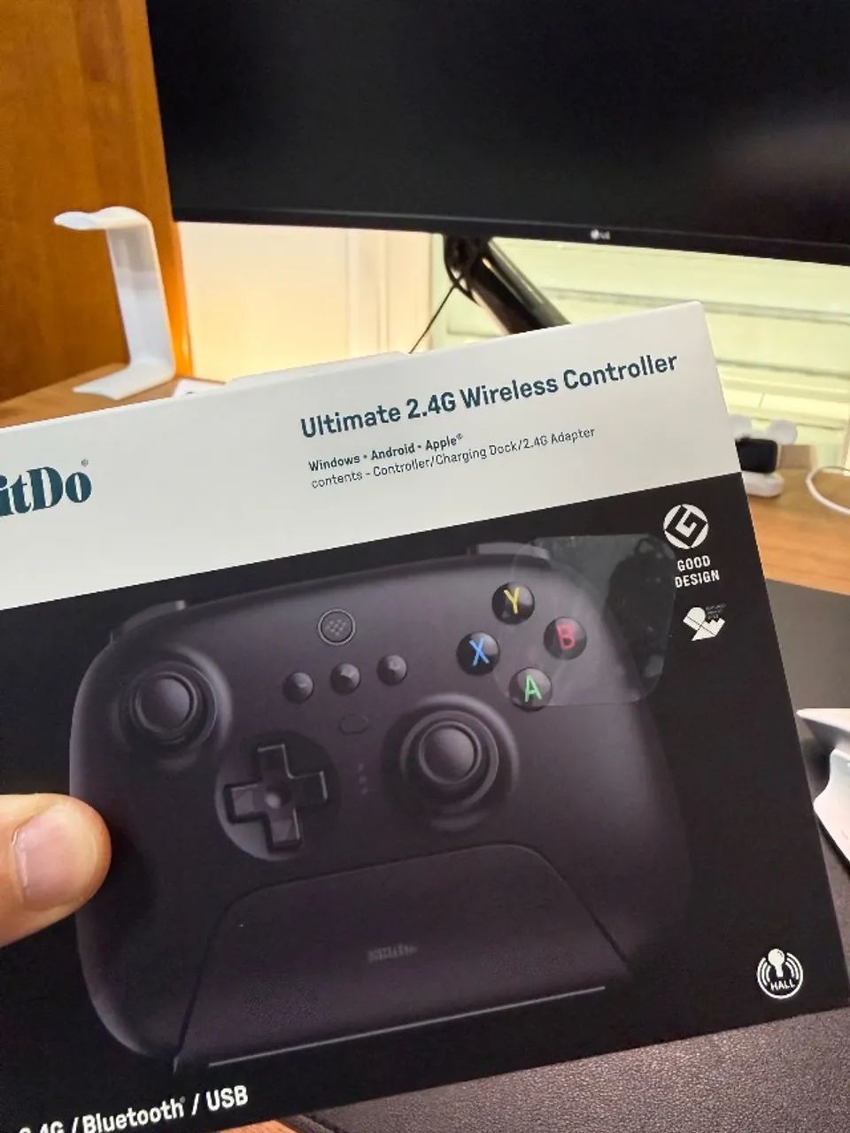 Controle 8BitDo Ultimate 2.4G (Hall effect) - Foto 2