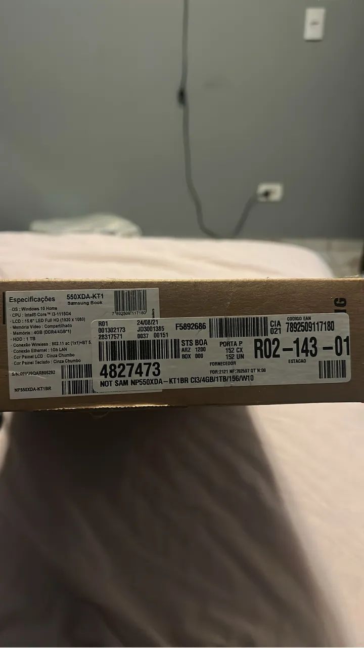 Notebook Samsung Book i3 11ª Geração Full HD 15.6? Conservado - Foto 4