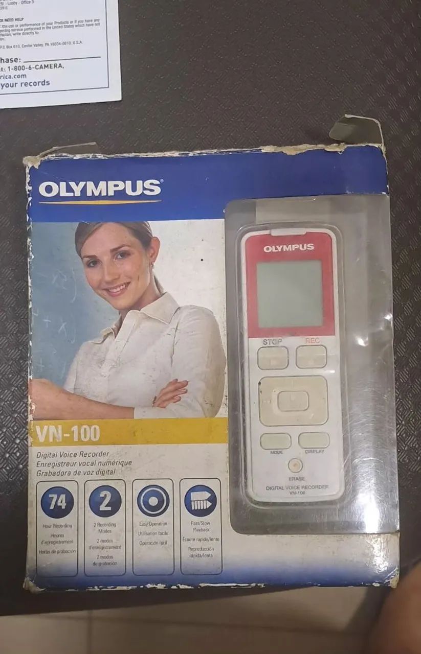 Gravador digital olypus  VN100