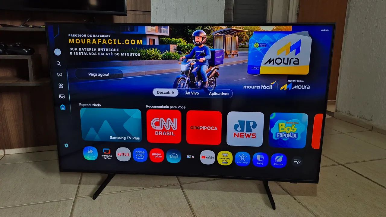 TV SMART 50 4K QLED SAMSUNG NOTA FISCAL  - Foto 2