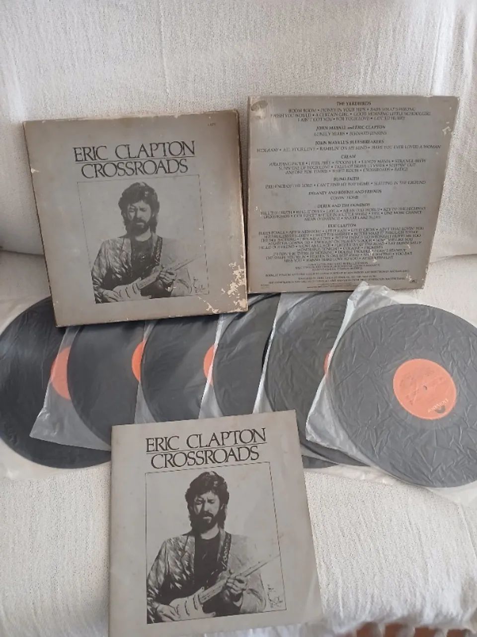 Eric Clapton Crossroads - Box com 6 LPs - CDs, DVDs etc - Nova