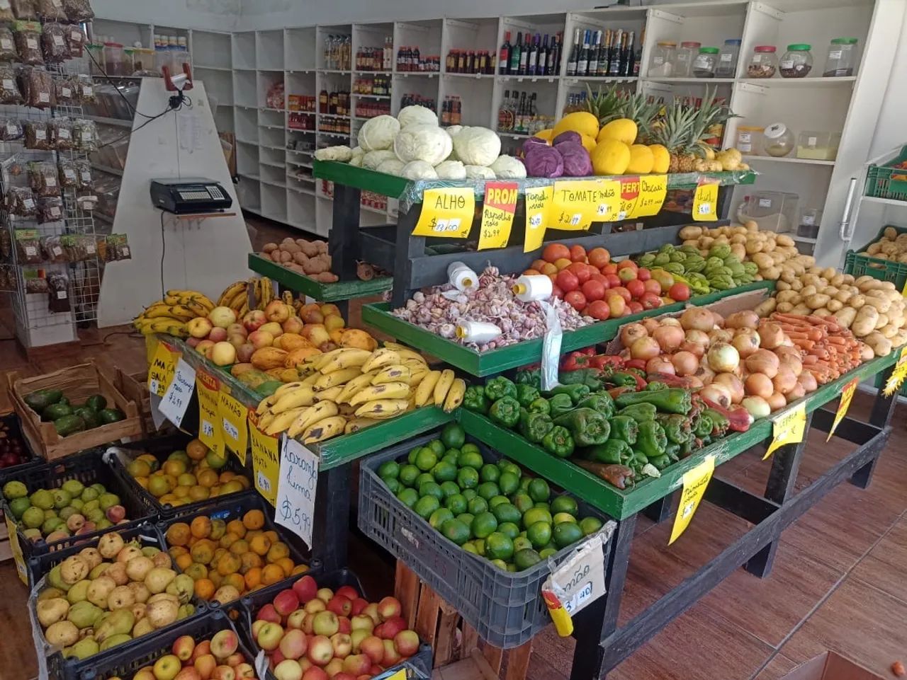 PASSO PONTO DE HORTIFRUTI EM FUNCIONAMENTO