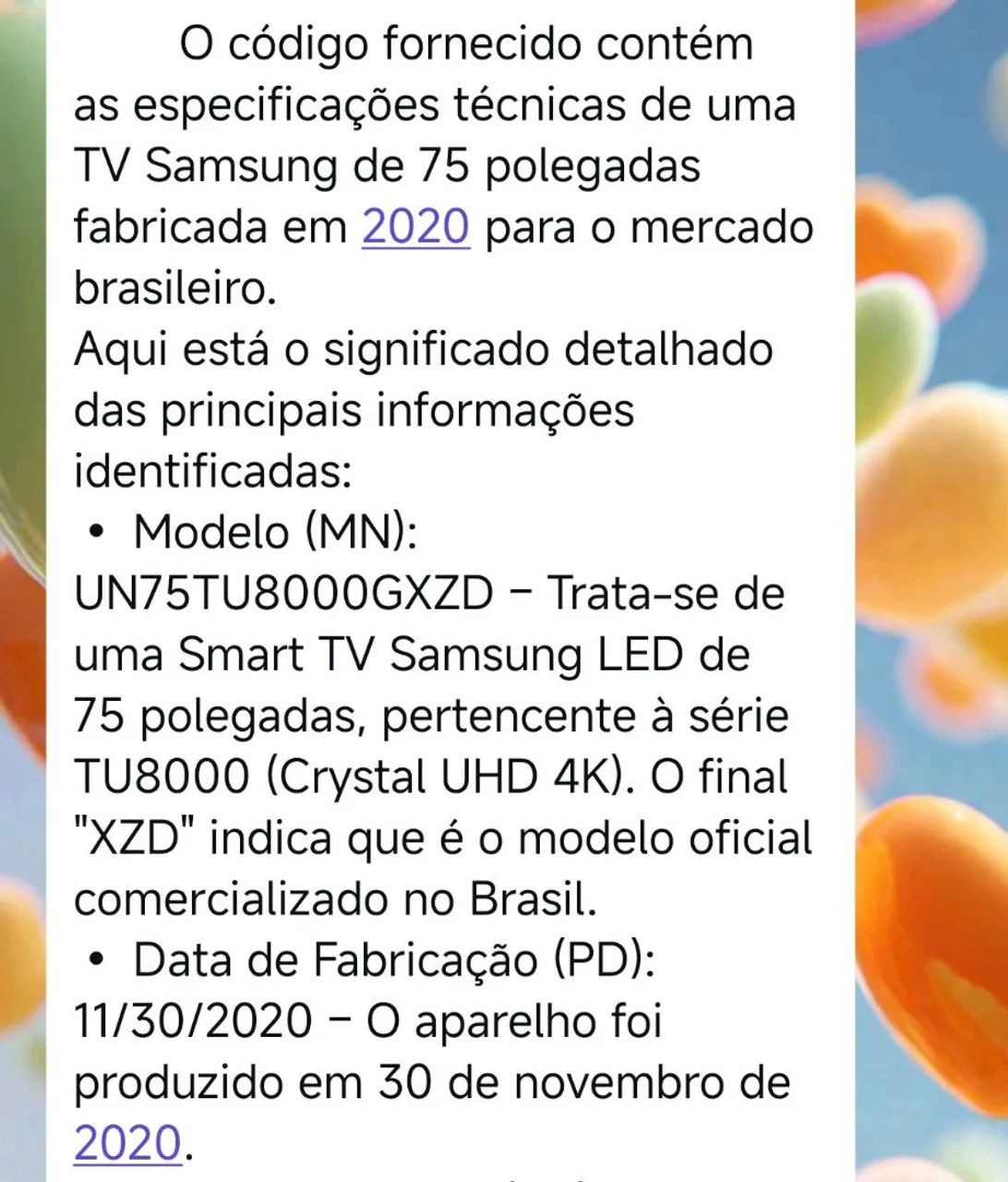 Tv Samsung 75 polegadas  - Foto 3