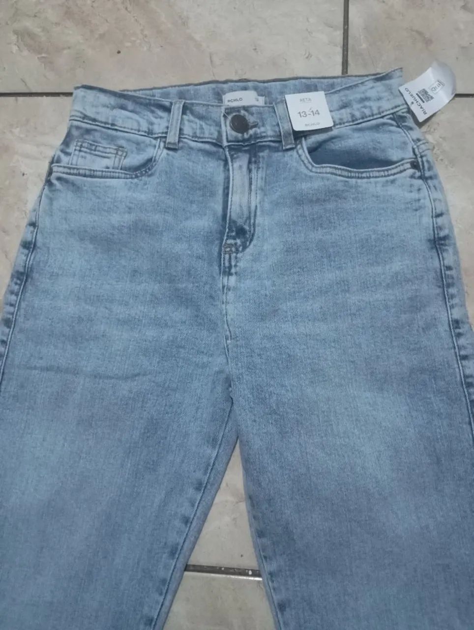 Calça jeans azul