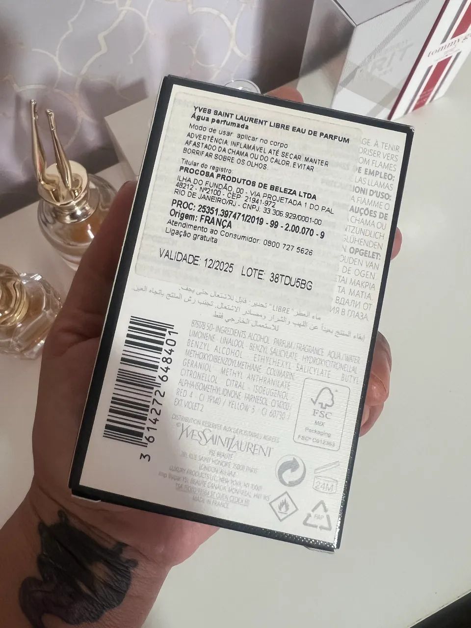 Perfume Libre Yves Saint Laurent 30 ml (NÃO ENVIO/RETIRAR até as 18h) - Foto 4