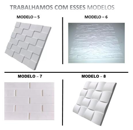 Gesso 3D - Revestimento Parede - Foto 2