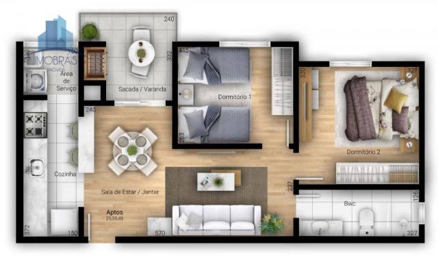 Excelente apartamento em Pinhais - Foto 4