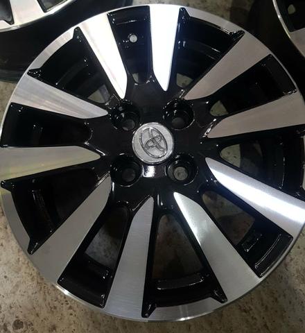 Jogo de rodas aro 15 Toyota Etios Cross 2018