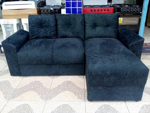 Peça ja e Receba No Mesmo Dia!! Lindo Sofa Chaise Com Almofadas Novo 599,00