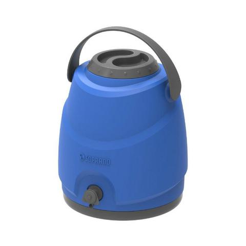 Garrafa Botijão Térmico com Tripé Retrátil Aspen 9 Litros Azul Soprano - Foto 4