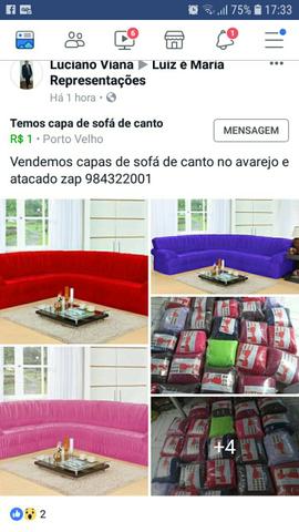Capa de sofâ de canto