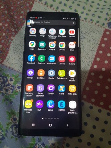 Samsung Galaxy Note 8 128GB Black Completo!