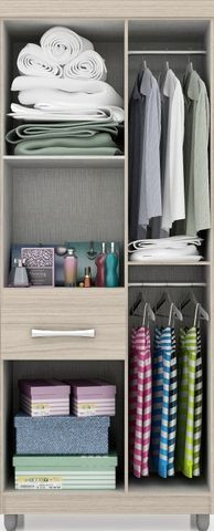 Guarda Roupa 3 Portas Gabriela 100% MDF (Promoção) - Foto 2