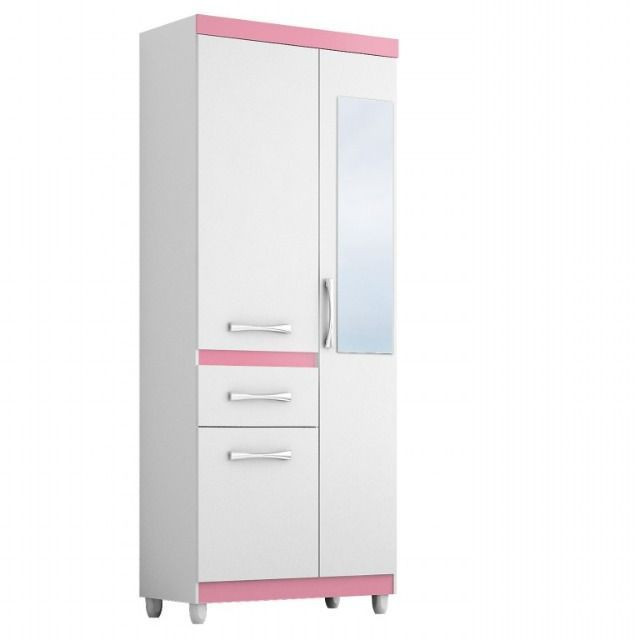 Guarda Roupa 3 Portas Gabriela 100% MDF (Promoção) - Foto 5