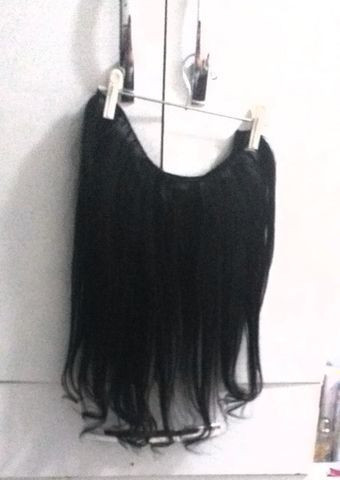 Cabelo humano 3 telas