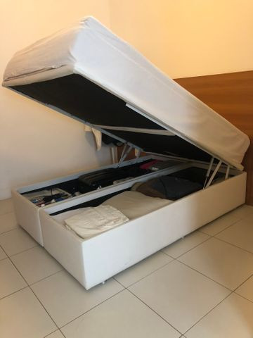 Cama casal baú