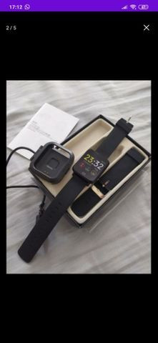 Smartwatch Q9 Novo na caixa - Foto 3