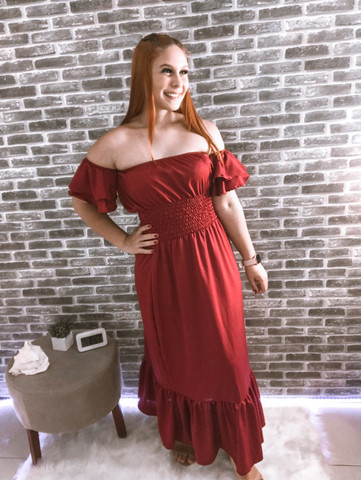 vestidos longos olx