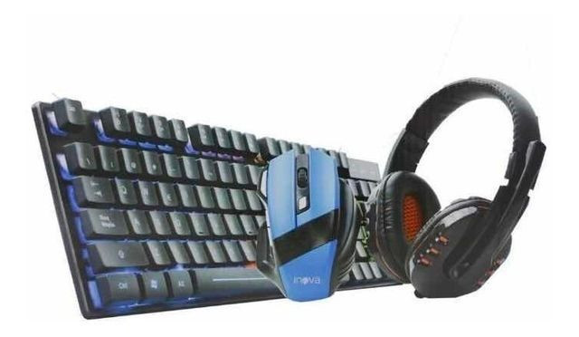 Kit Gamer - Teclado, Mouse e Fone Gamer - Foto 3