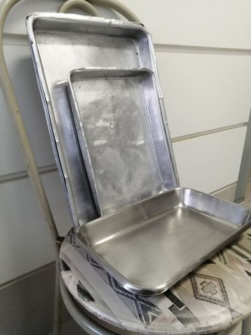 Assadeiras em aço inox(10 peças) veja descrição - Foto 2