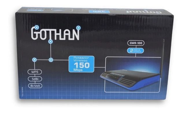 Modem Roteador Wireless Gothan 150mbps Gwr-100 5dbi - Foto 2